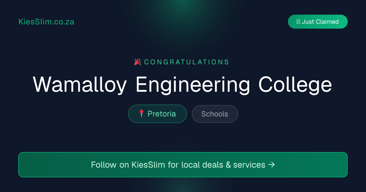 Wamalloy Engineering College