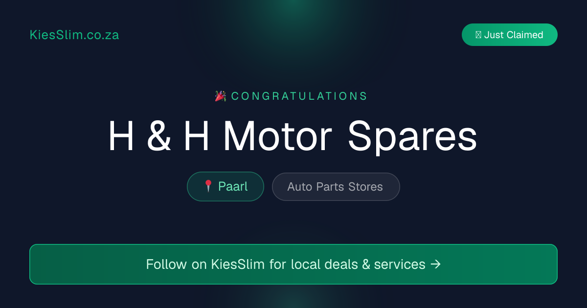 H & H Motor Spares