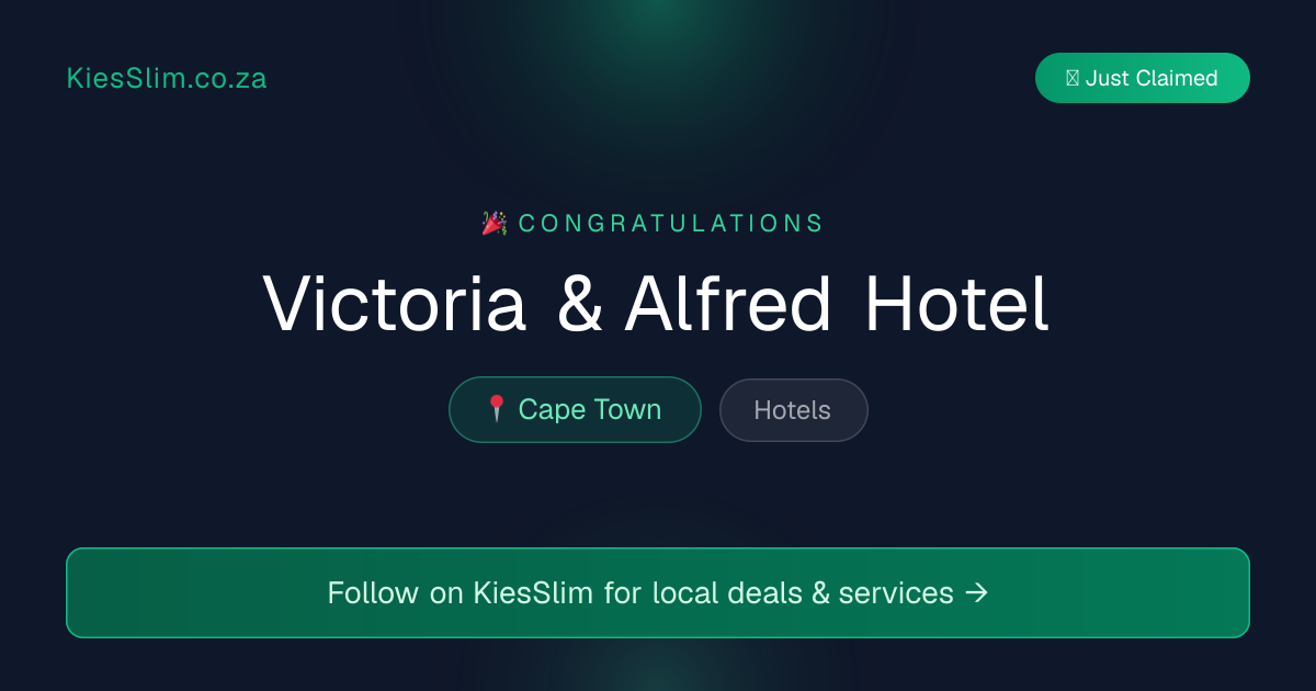 Victoria & Alfred Hotel