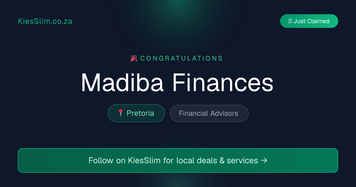 Madiba Finances