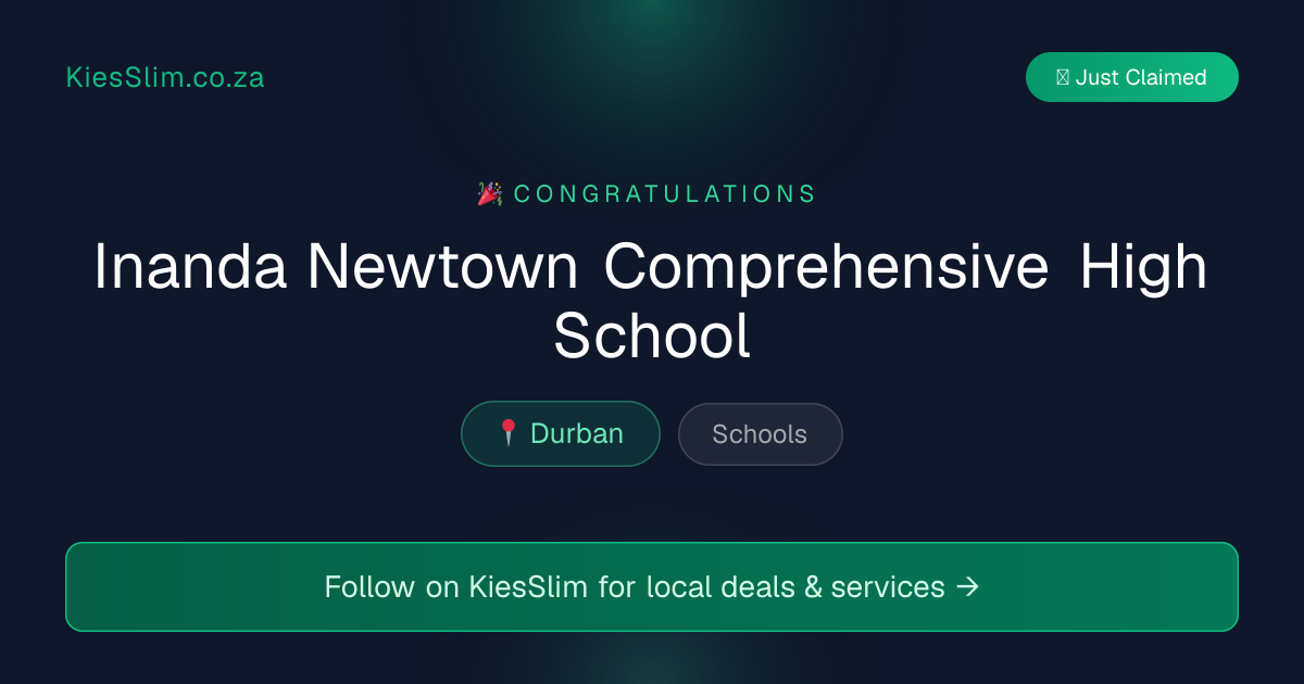 Inanda Newtown Comprehensive High School
