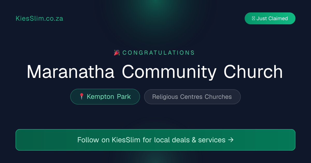 Maranatha Community Church