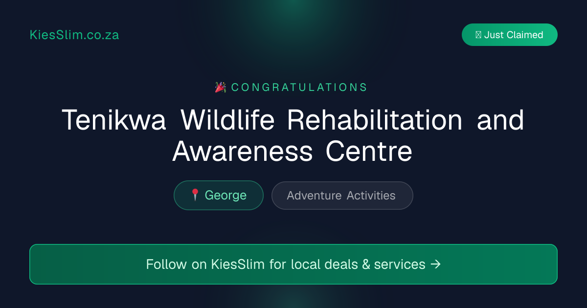 Tenikwa Wildlife Rehabilitation and Awareness Centre