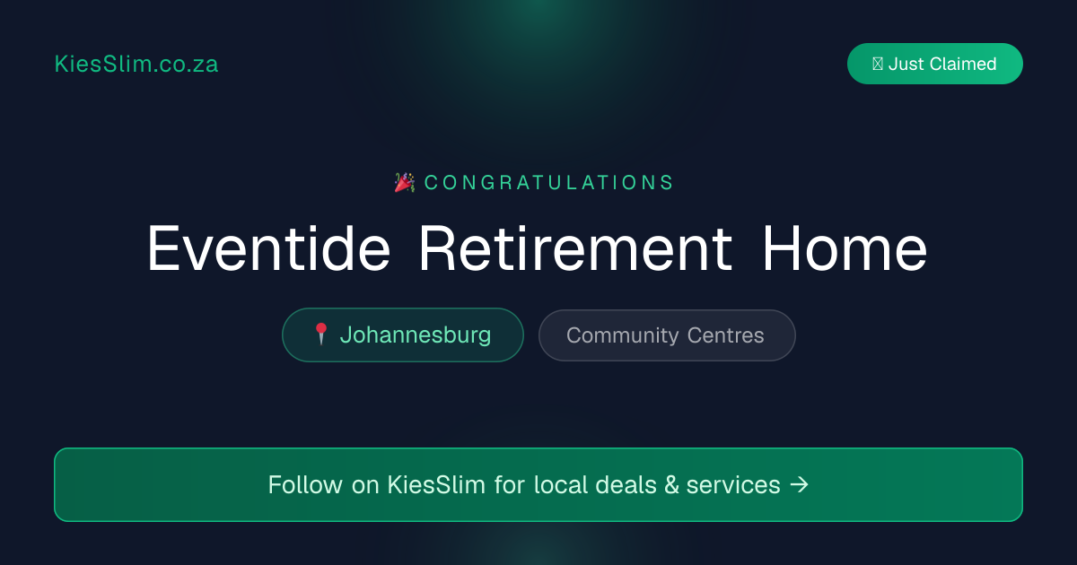 Eventide Retirement Home