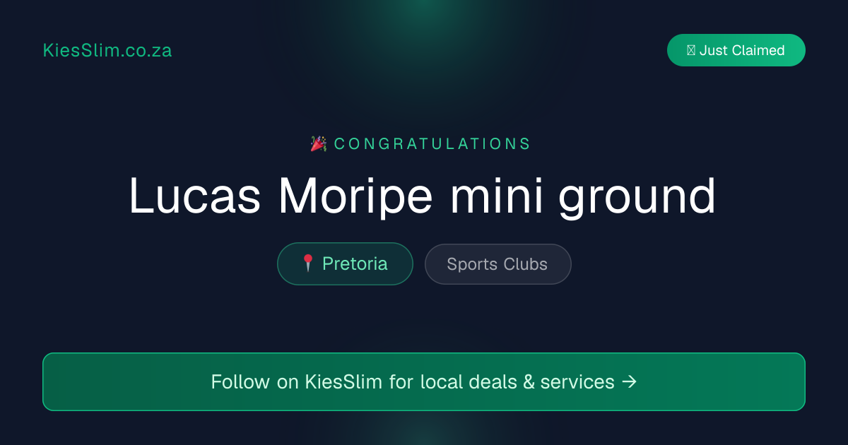 Lucas Moripe mini ground