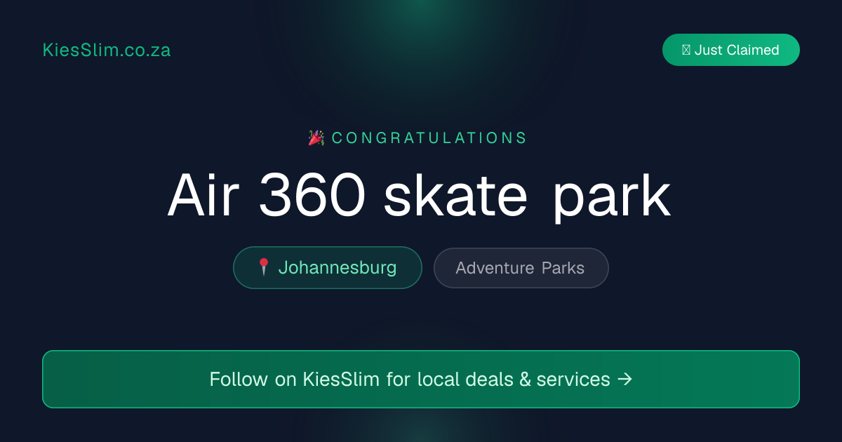 Air 360 skate park