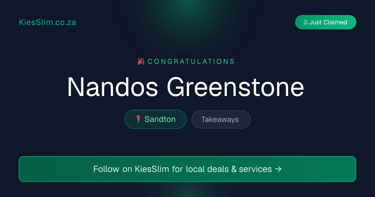 Nandos Greenstone