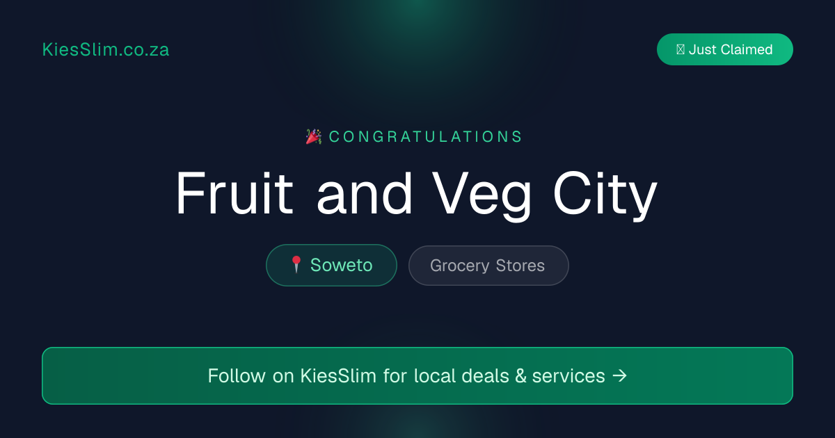 Fruit and Veg City