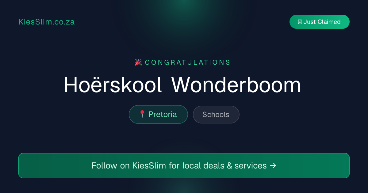 Hoërskool Wonderboom