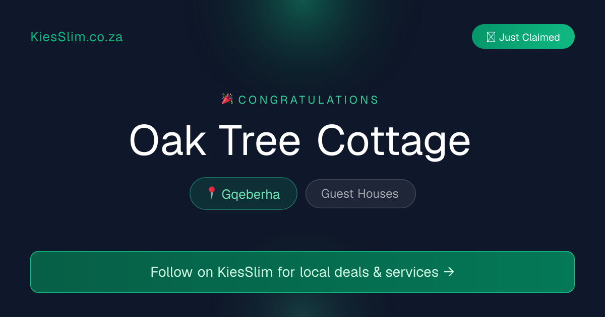 Oak Tree Cottage