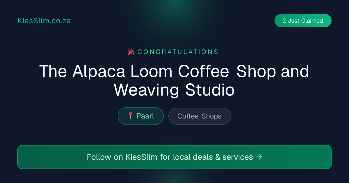 The Alpaca Loom Coffee Shop and Weaving Studio
