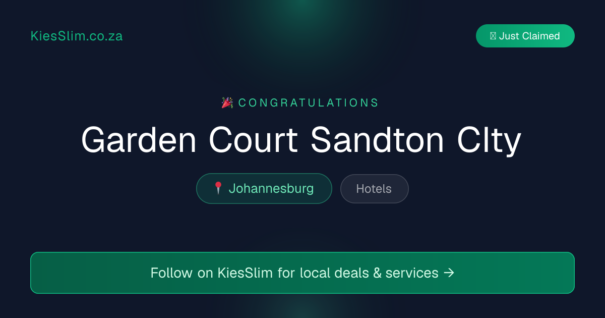 Garden Court Sandton CIty