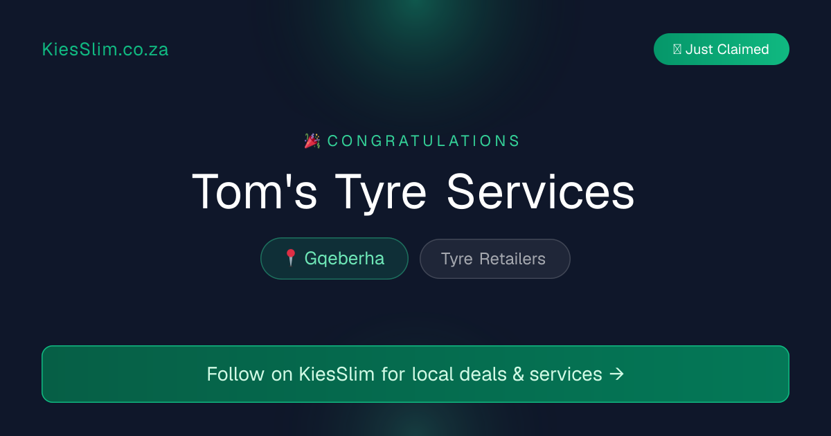 Tom's Tyre Services