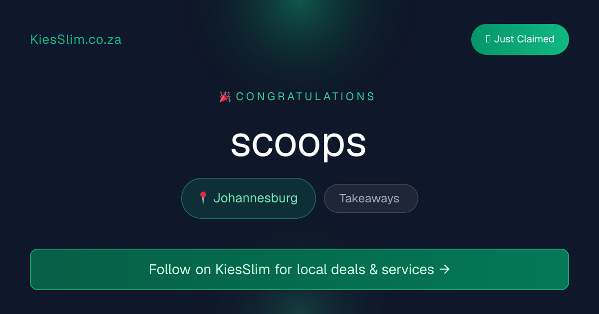 scoops