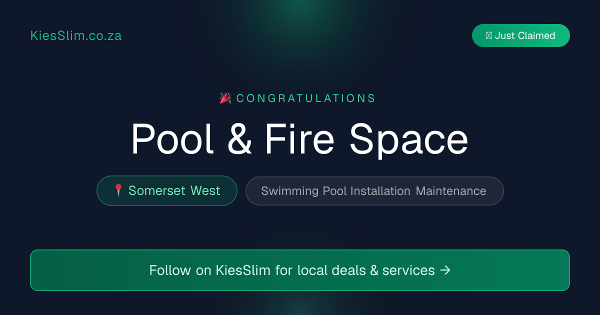 Pool & Fire Space