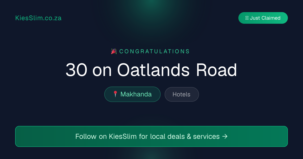 30 on Oatlands Road