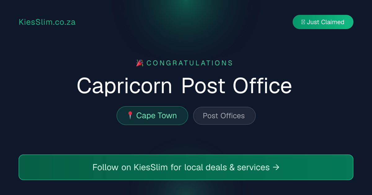 Capricorn Post Office