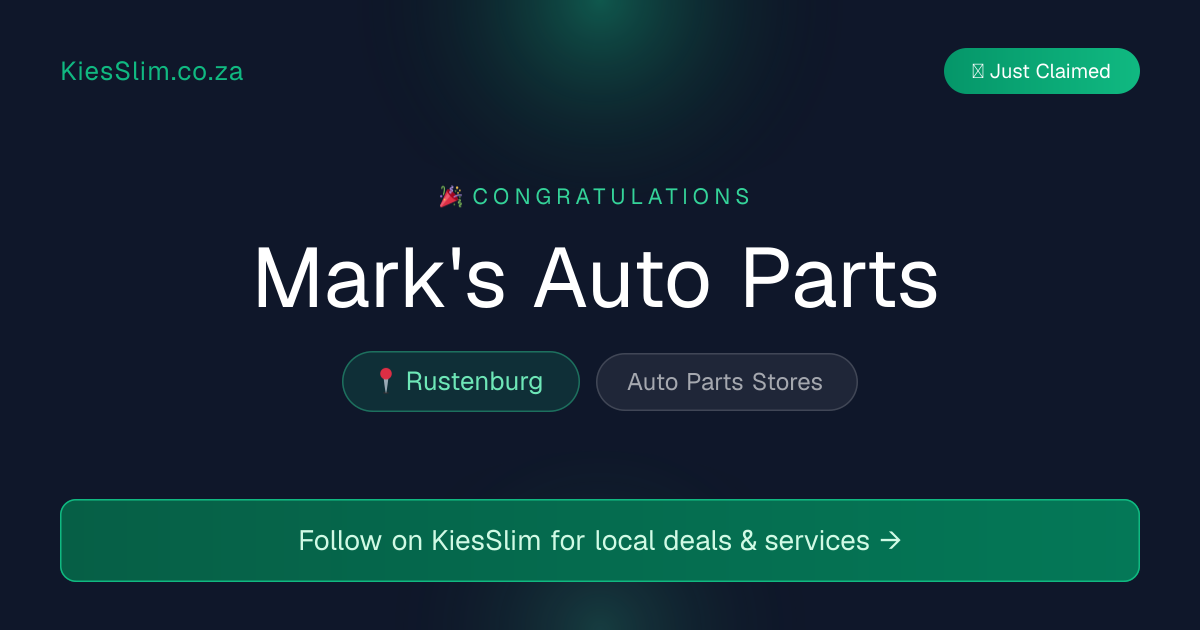 Mark's Auto Parts