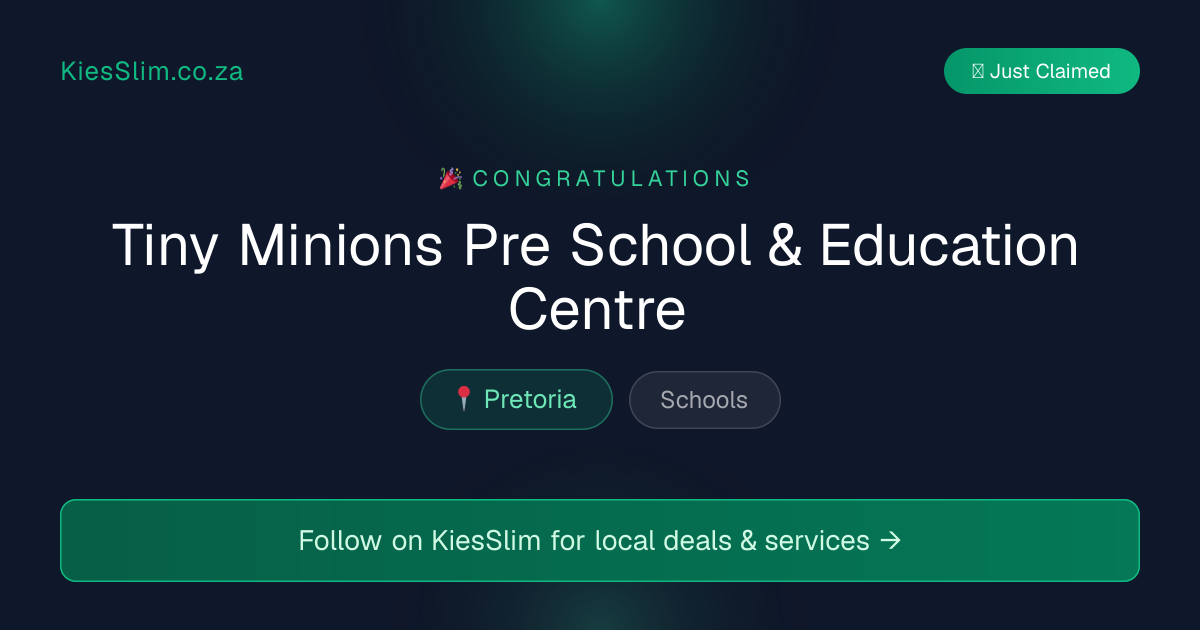 Tiny Minions Pre School & Education Centre