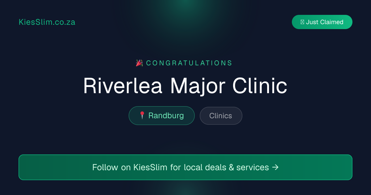 Riverlea Major Clinic