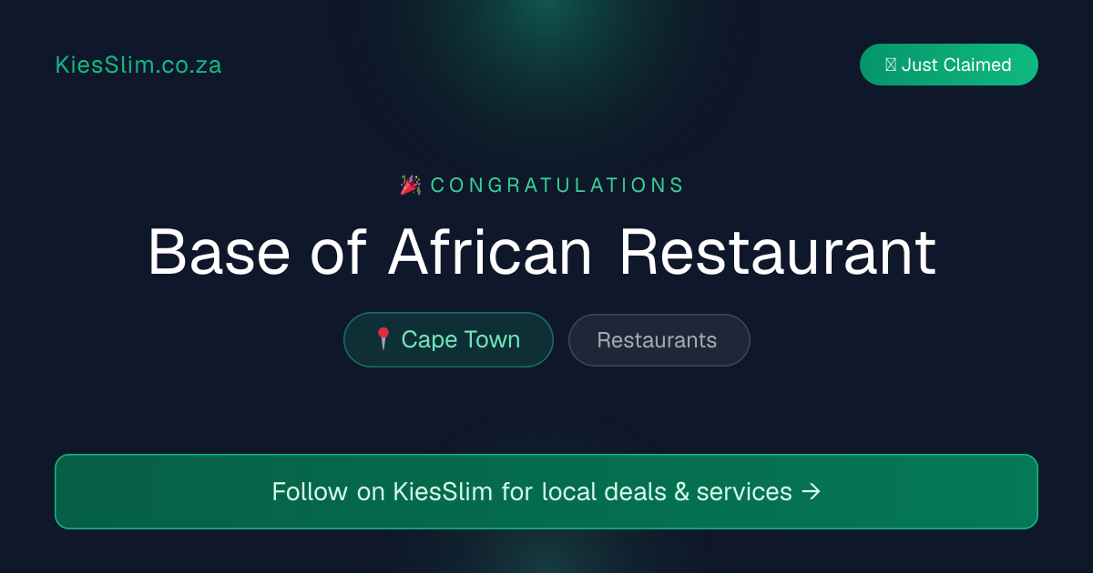 Base of African Restaurant