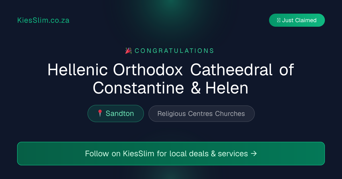 Hellenic Orthodox Catheedral of Constantine & Helen