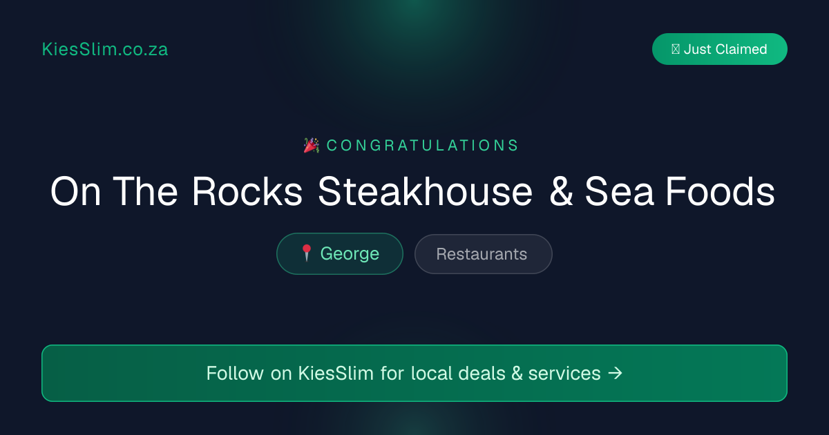 On The Rocks Steakhouse & Sea Foods