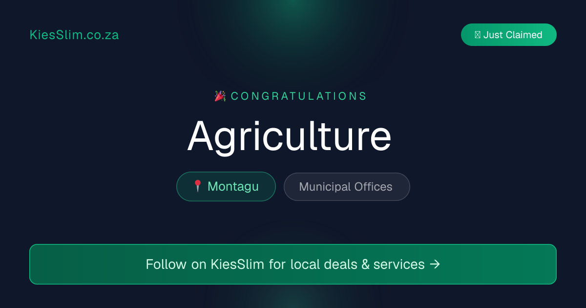 Agriculture