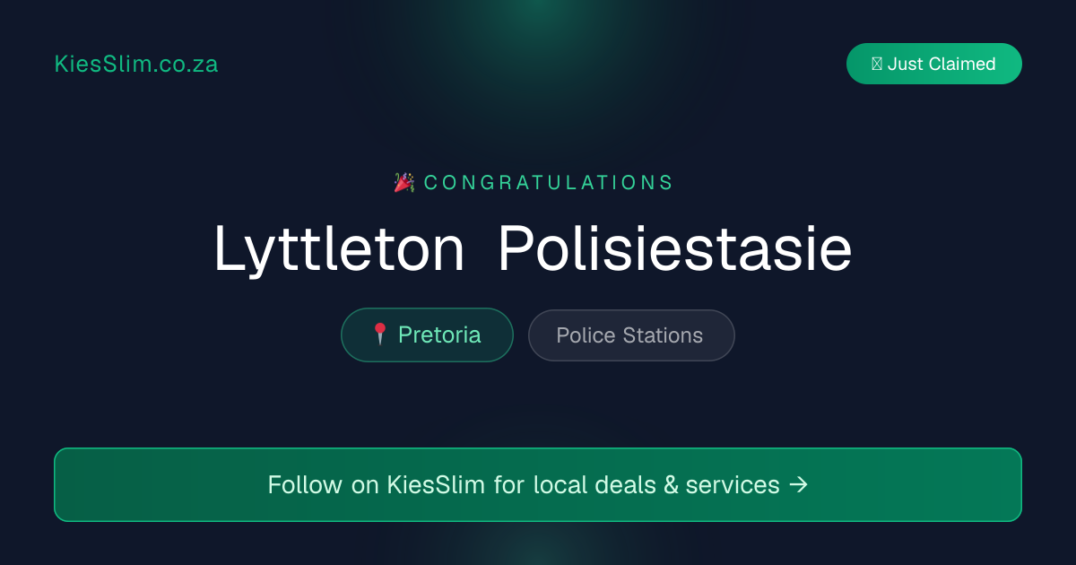 Lyttleton Polisiestasie