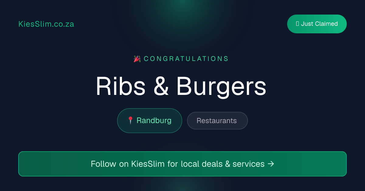 Ribs & Burgers