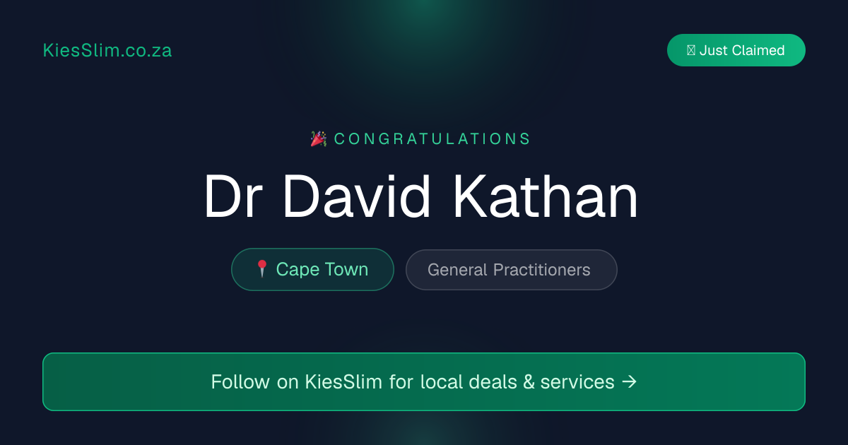 Dr David Kathan