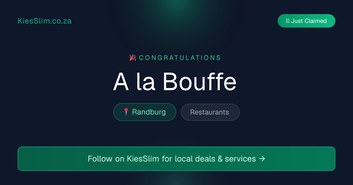 A la Bouffe