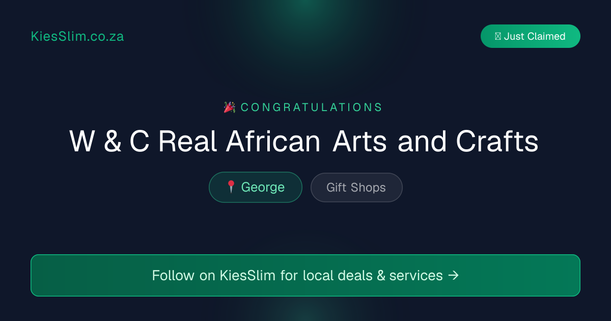 W & C Real African Arts and Crafts