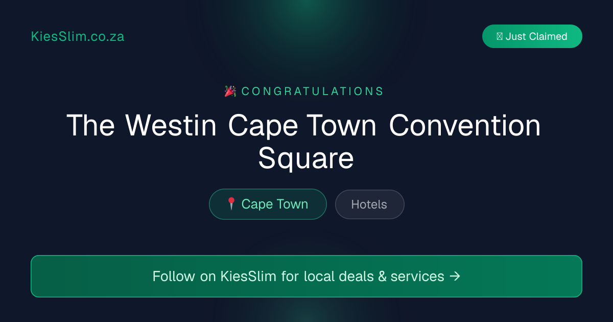 The Westin Cape Town Convention Square
