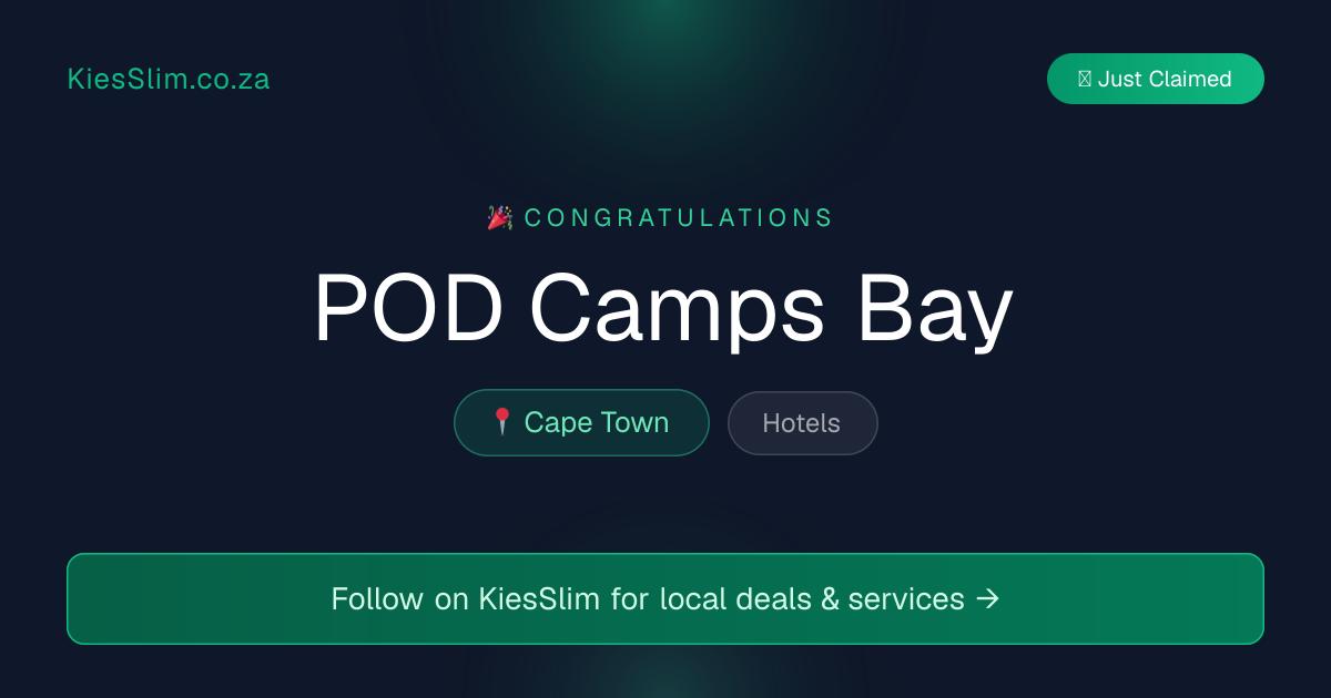 POD Camps Bay