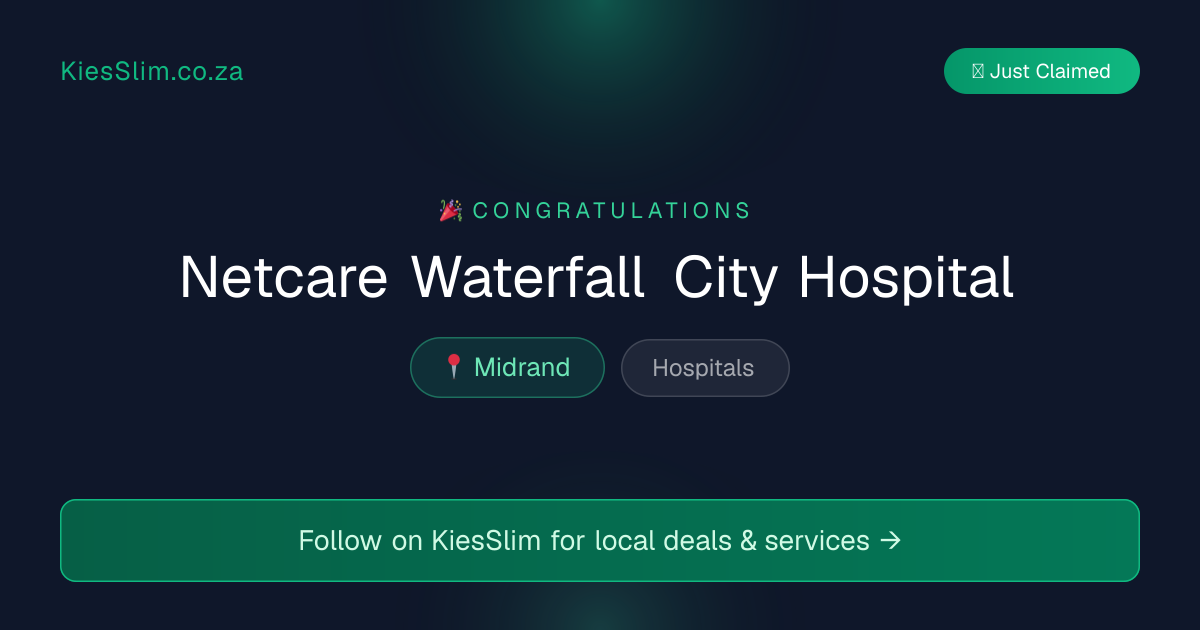 Netcare Waterfall City Hospital