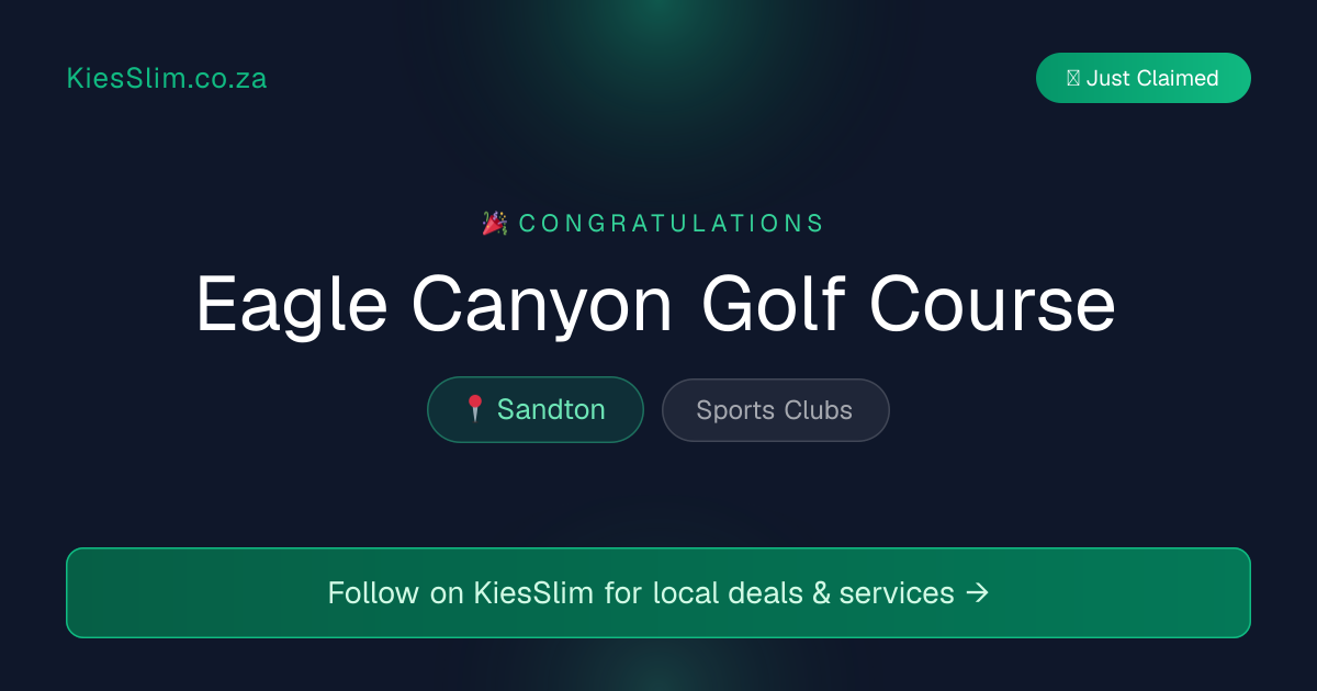 Eagle Canyon Golf Course