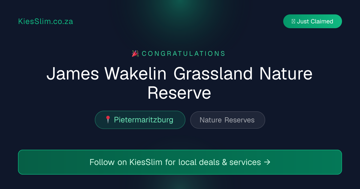 James Wakelin Grassland Nature Reserve