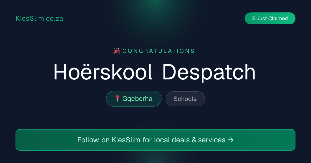 Hoërskool Despatch