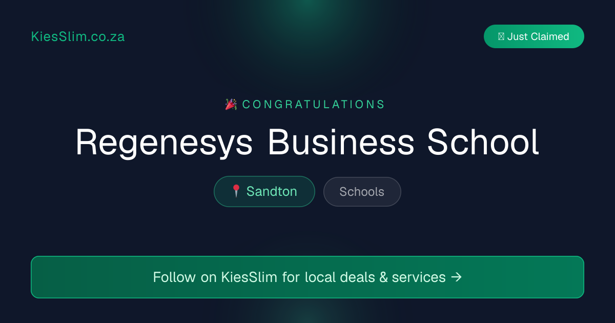 Regenesys Business School