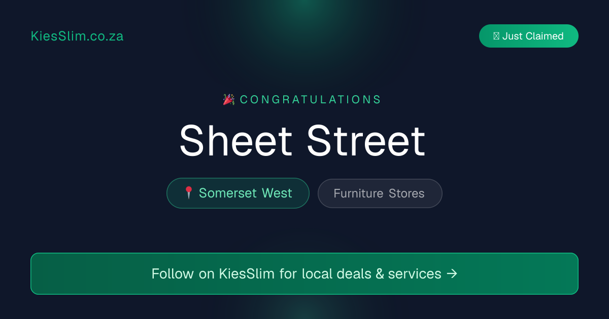 Sheet Street