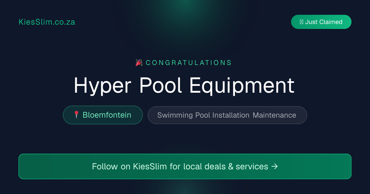 Hyper Pool Equipment