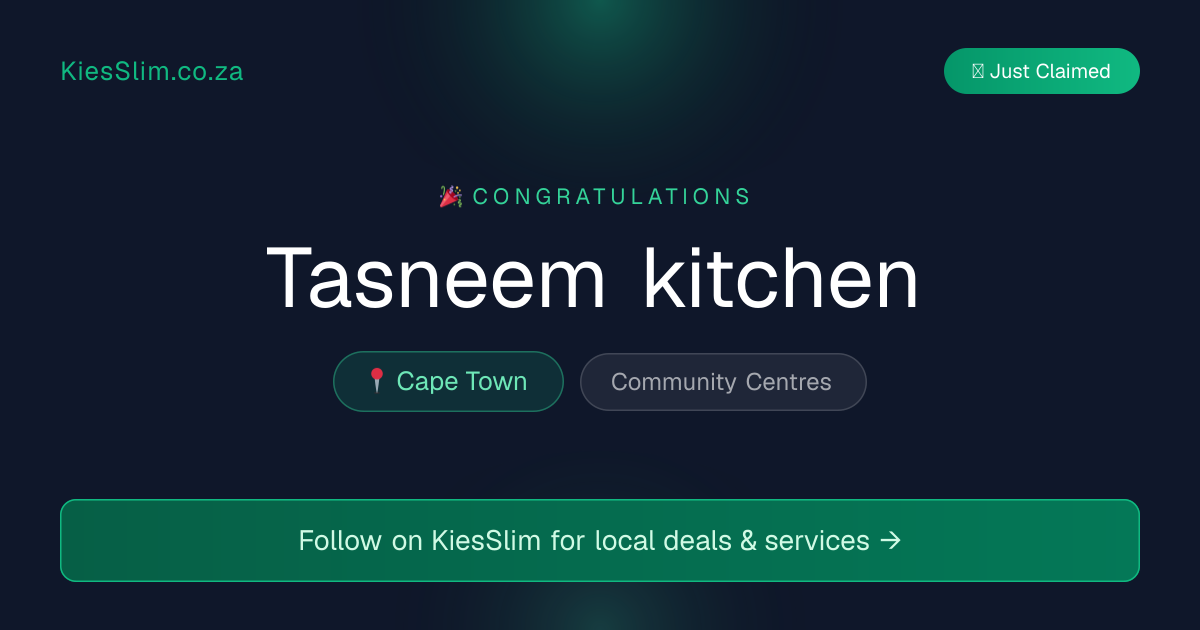 Tasneem kitchen