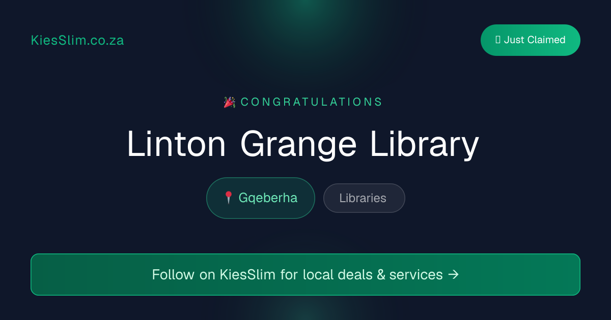 Linton Grange Library