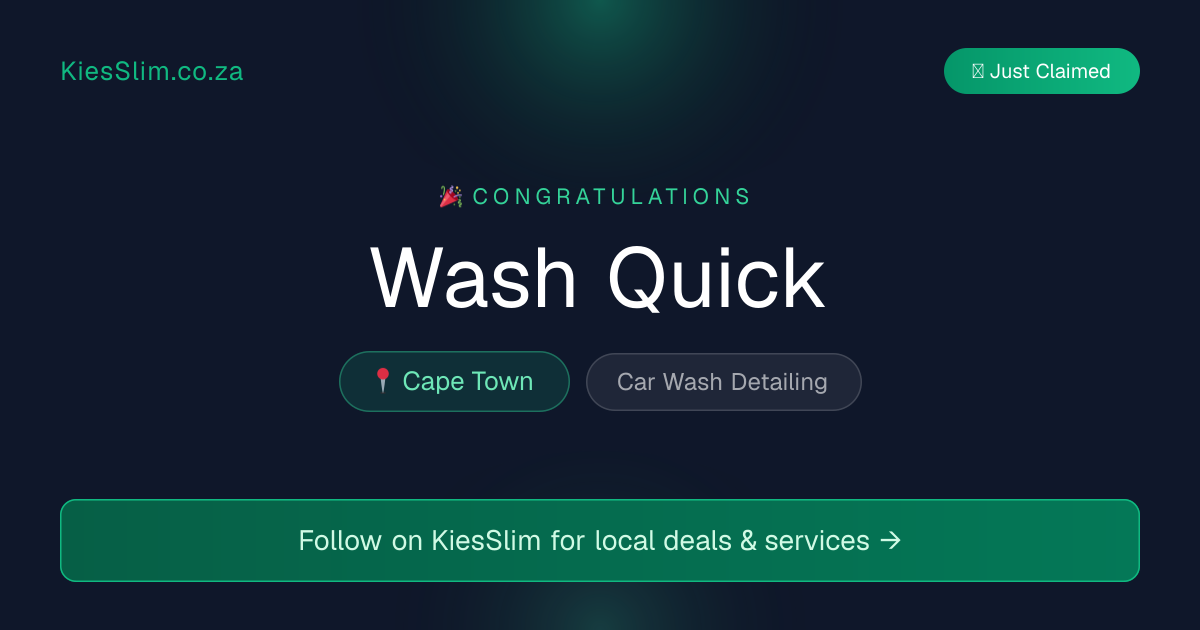 Wash Quick