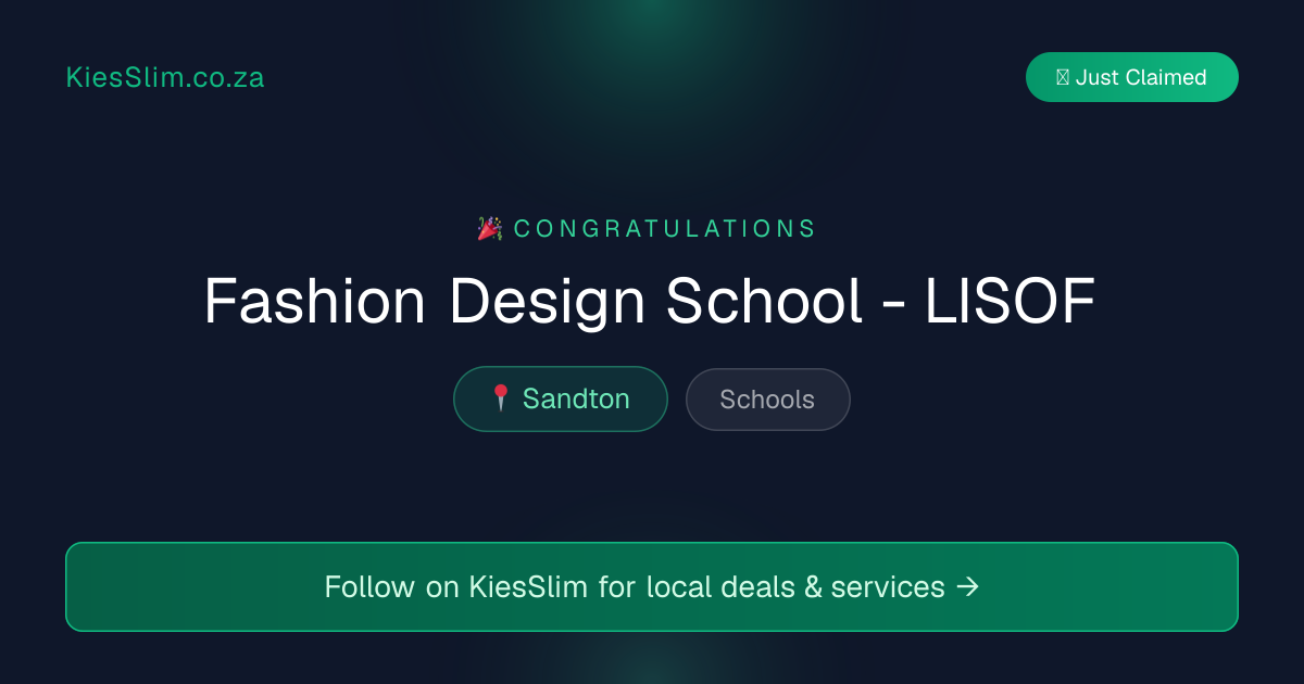 Fashion Design School - LISOF