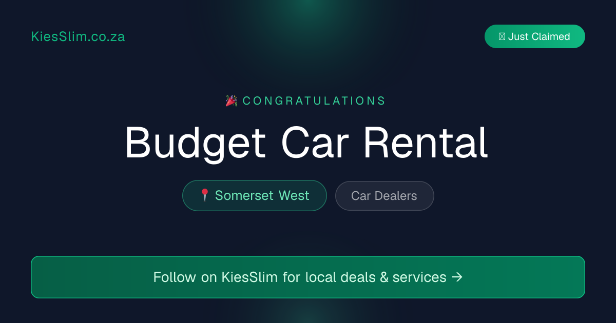 Budget Car Rental