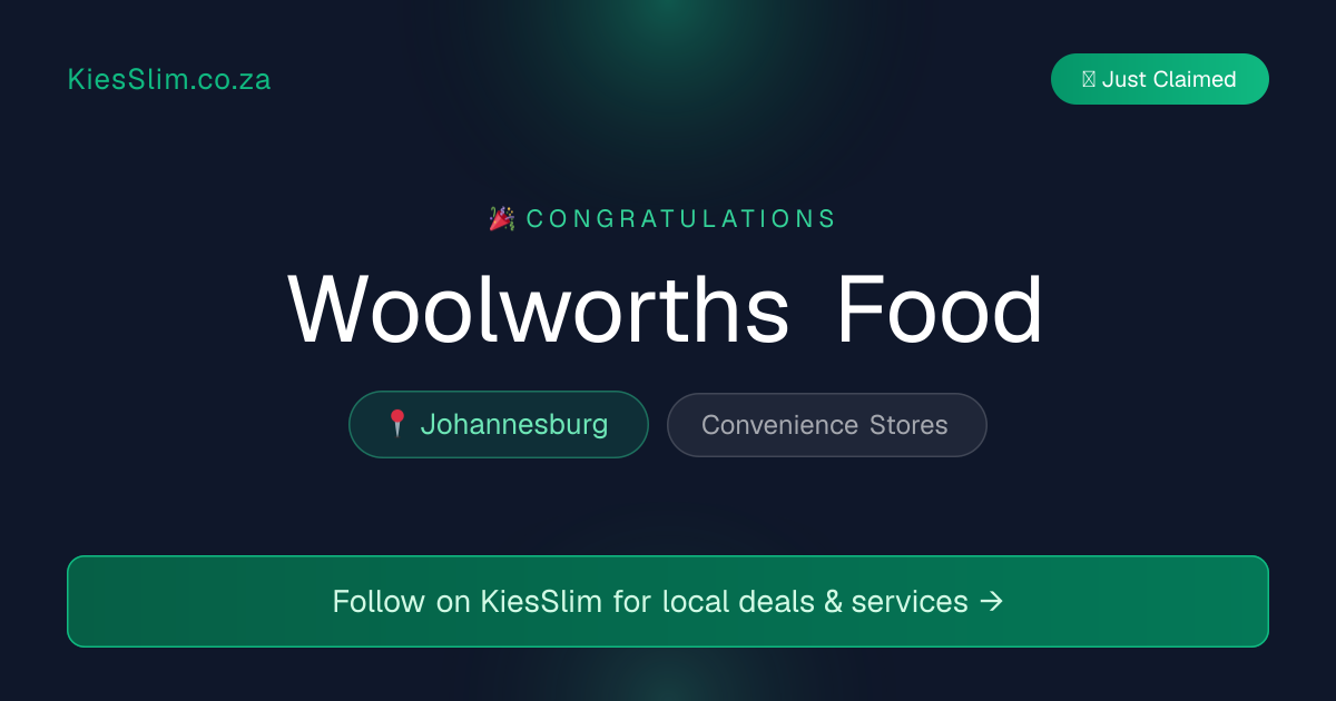 Woolworths Food