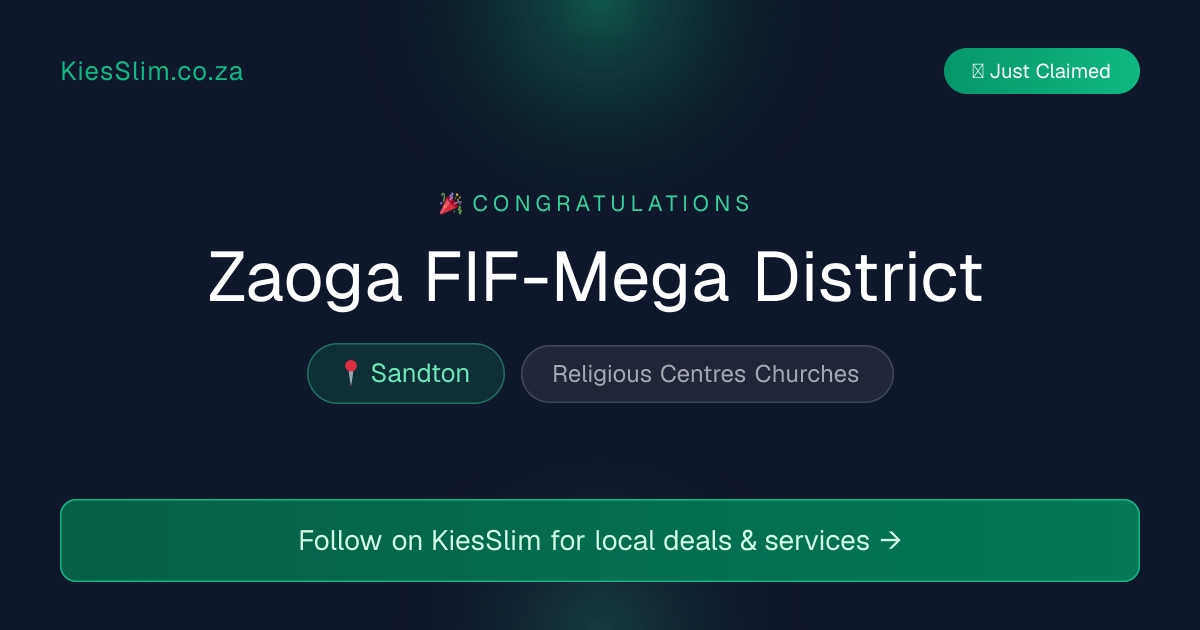 Zaoga FIF-Mega District