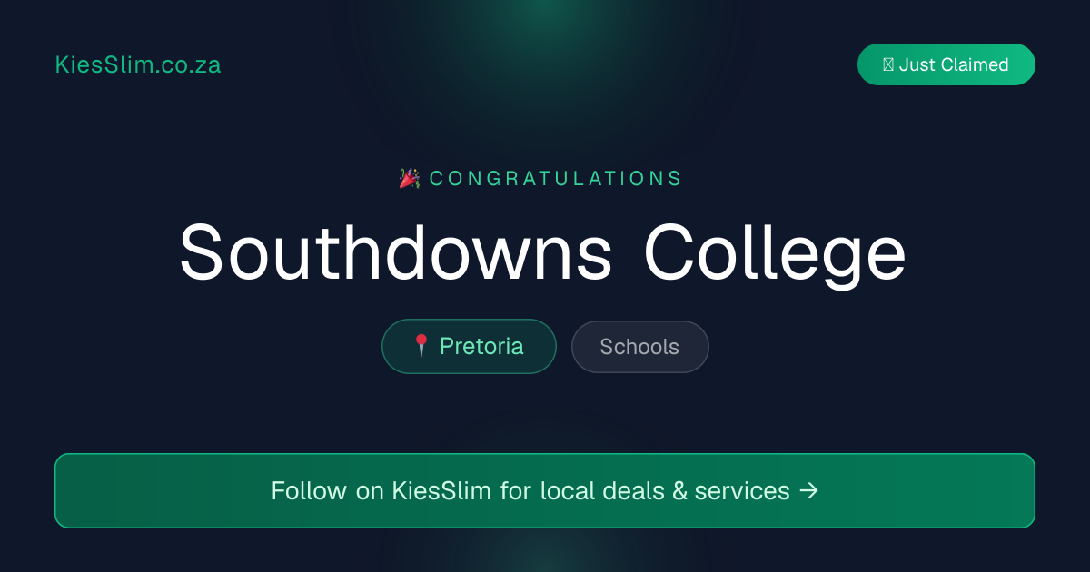 Southdowns College